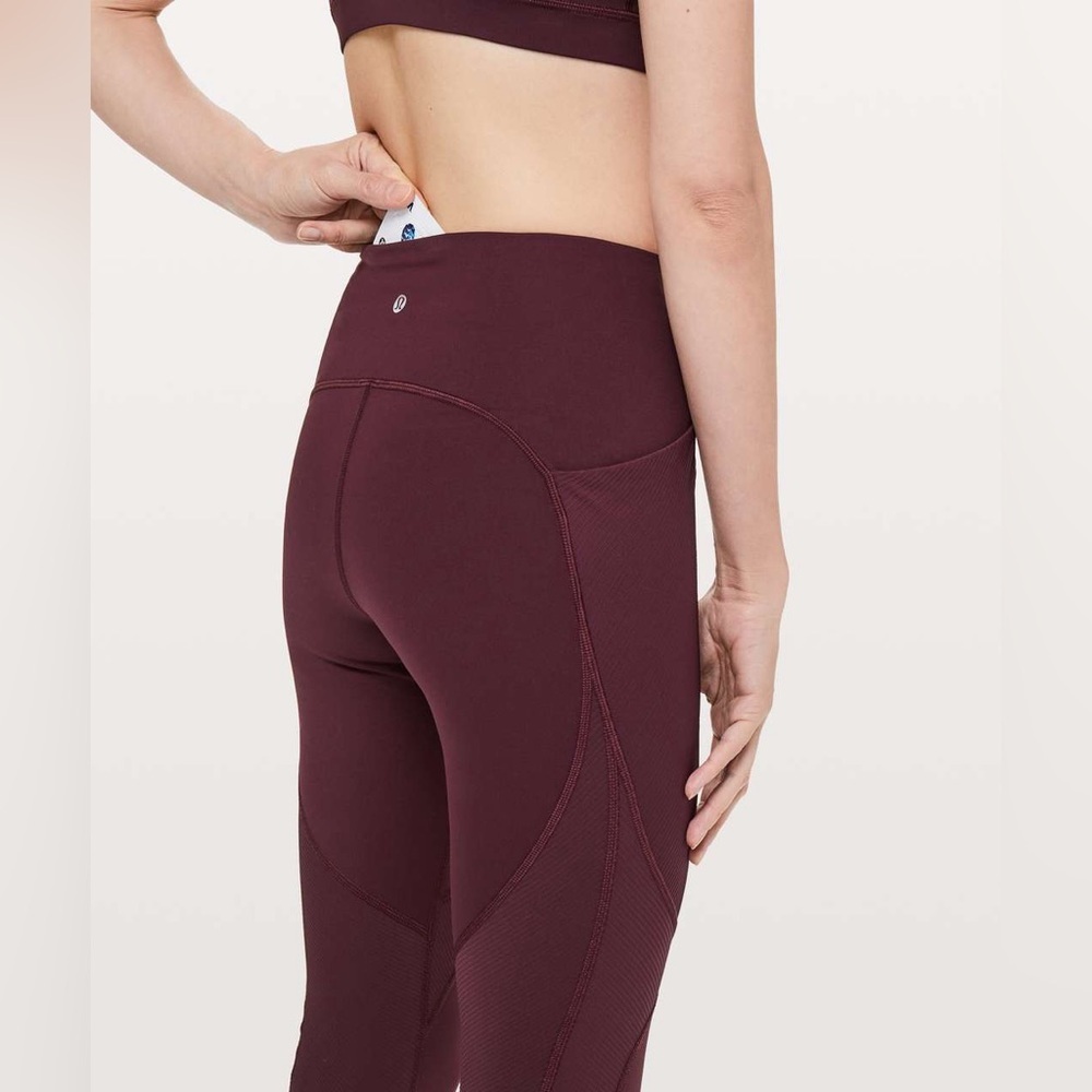Lululemon On Repeat tights size 4 - Picture 6 of 9